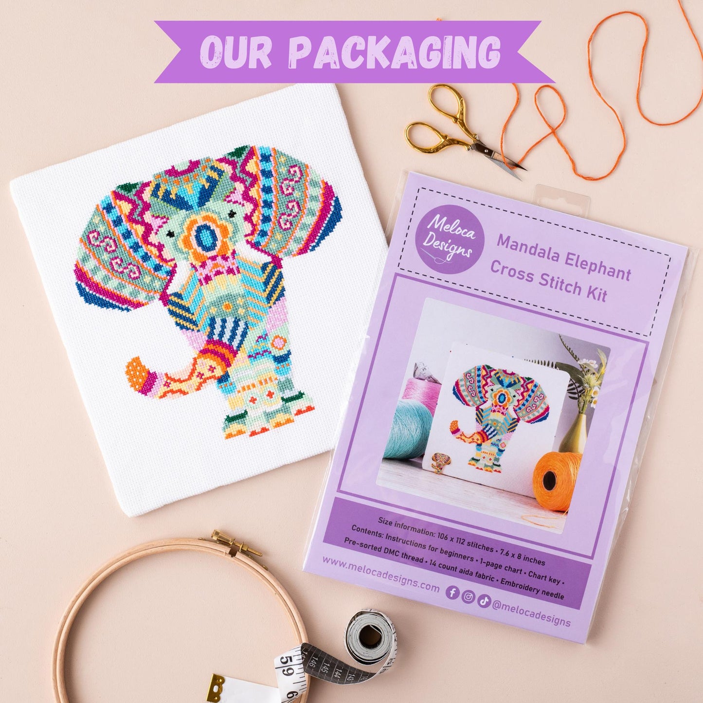 Christmas Tree Counted Cross Stitch Kit