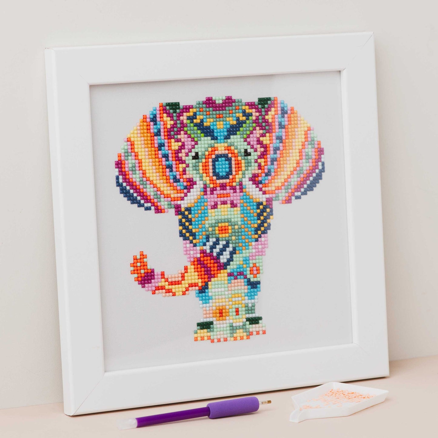Mandala Elephant Diamond Painting Kit