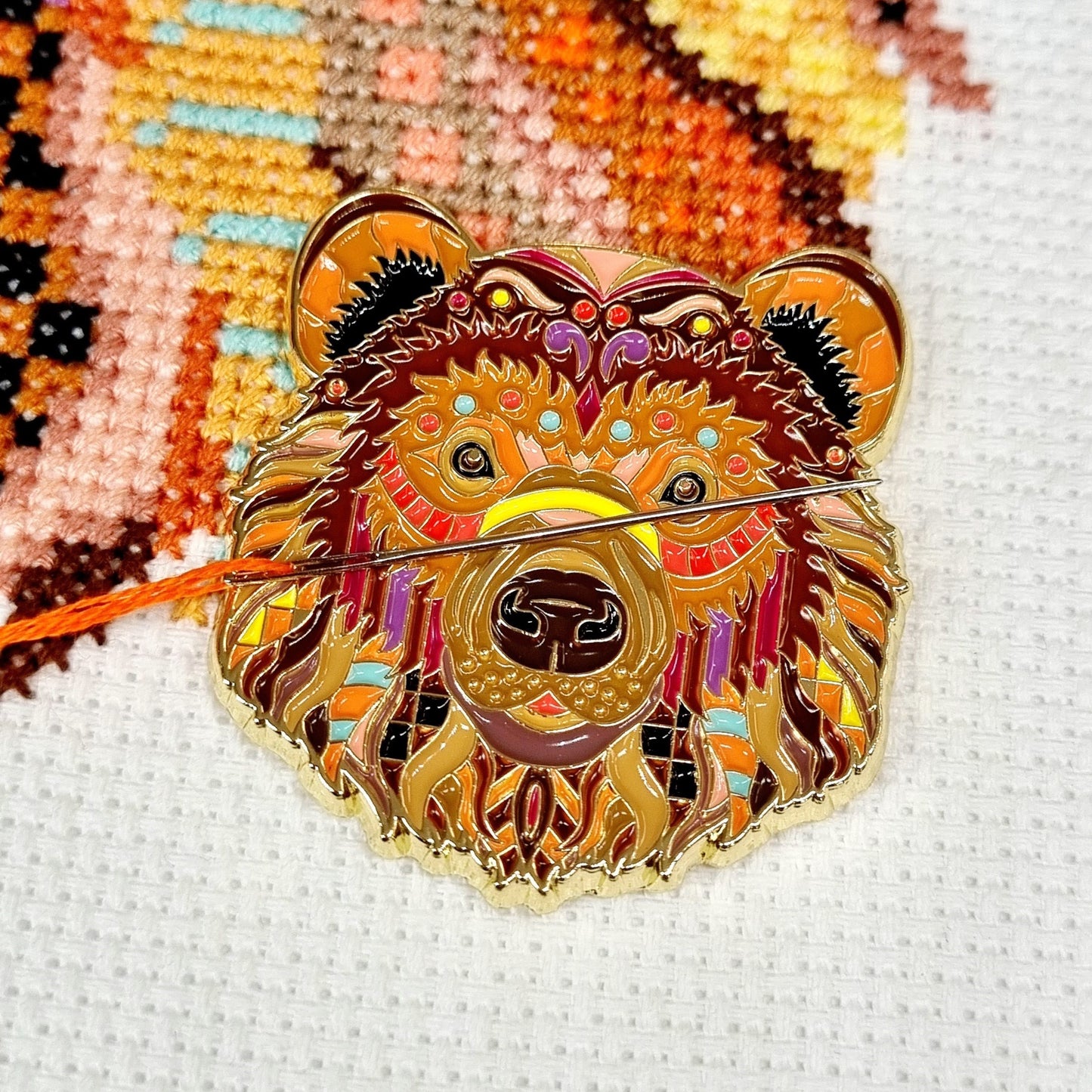Needlework Accessory Bundle: 20 Needle Minders
