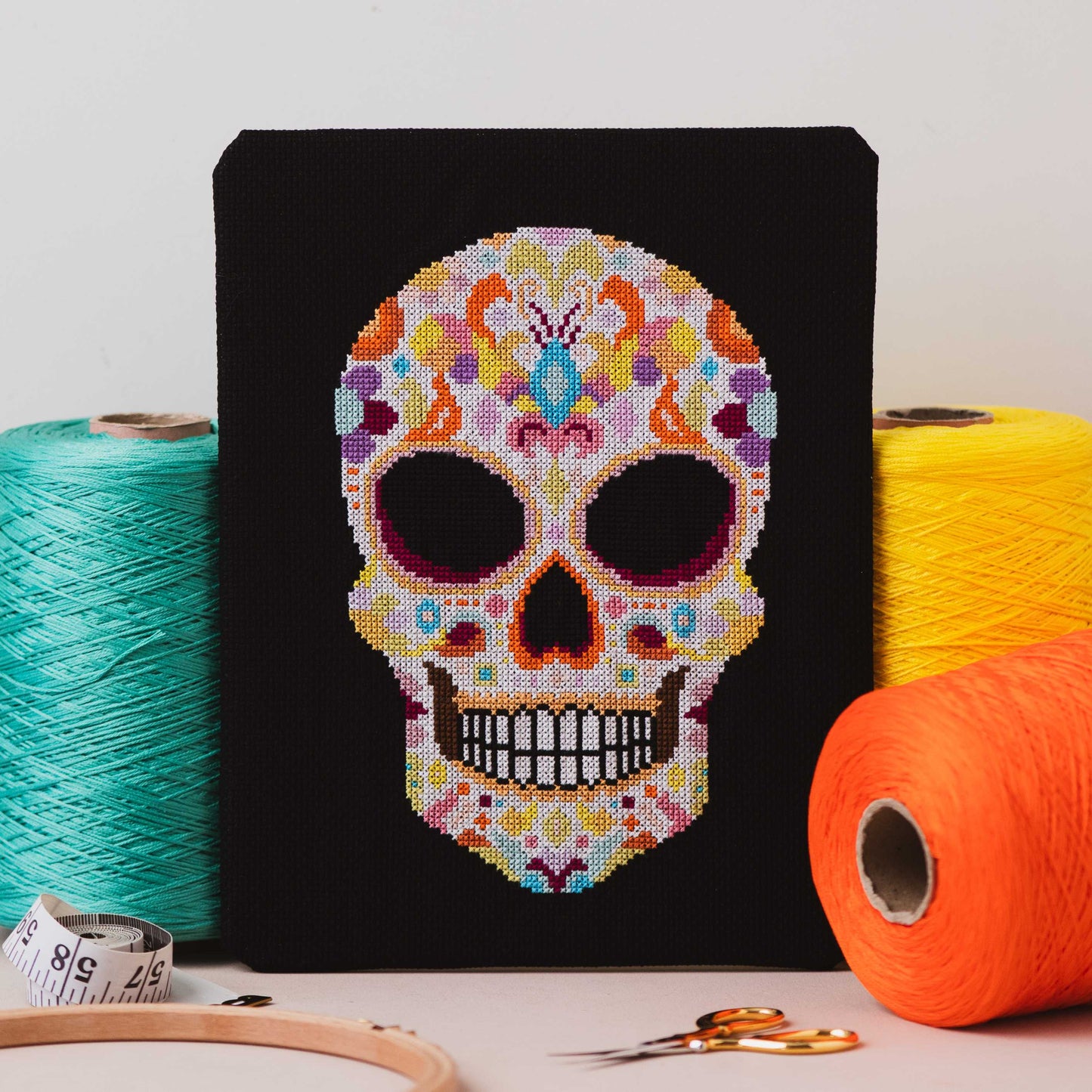 Skull Candy Cross Stitch Chart