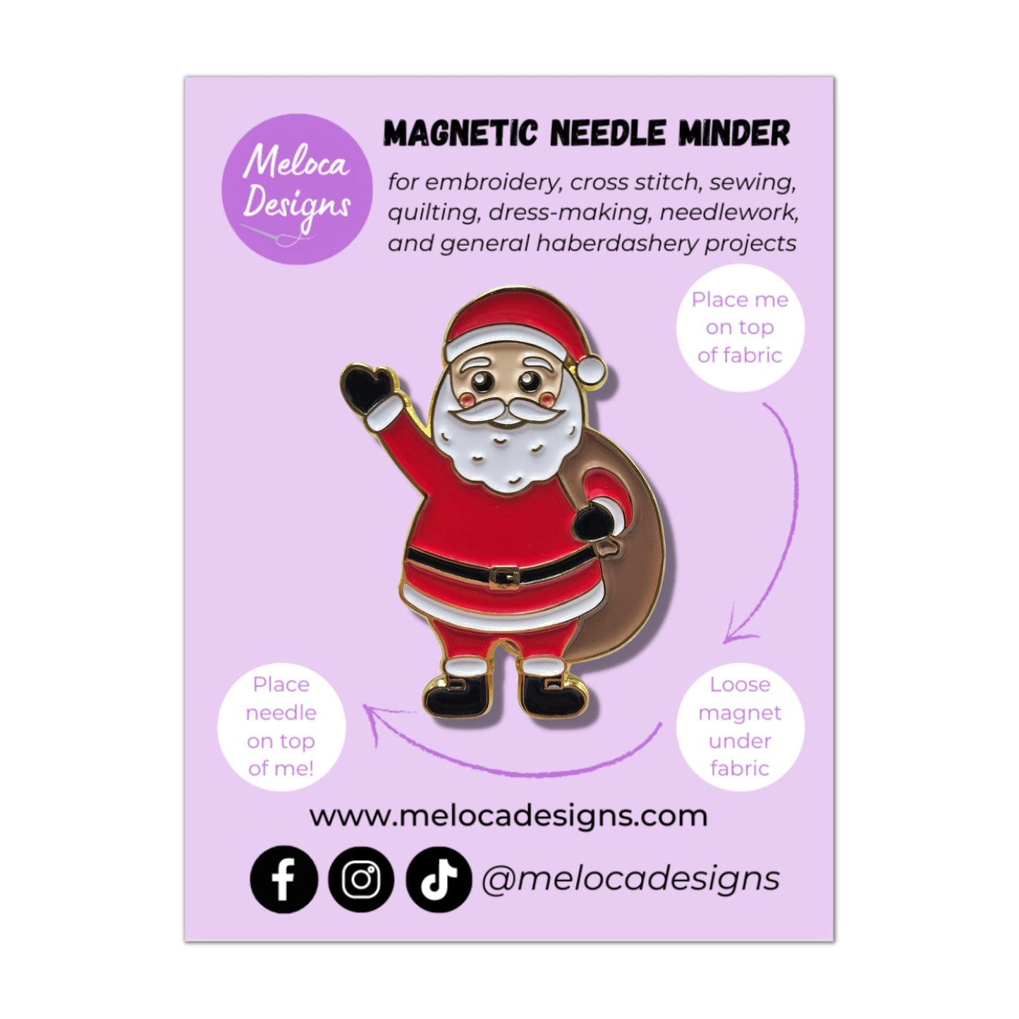 Father Christmas Needle Minder