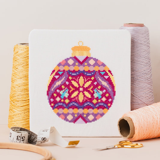 Mandala Bauble Counted Cross Stitch Kit