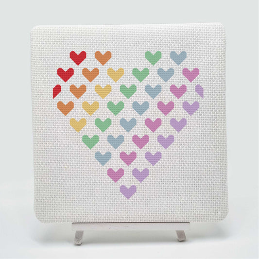 Heart of Hearts Counted Cross Stitch Kit