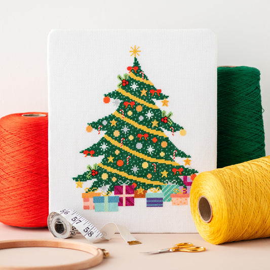 Christmas Tree Counted Cross Stitch Kit