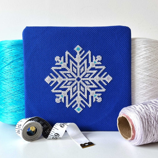 Snowflake Counted Cross Stitch Kit